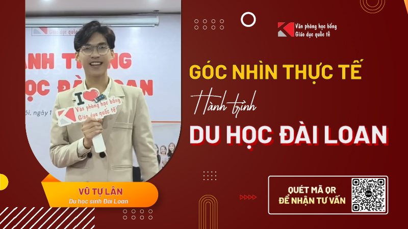 Chàng sinh viên HPU2 và giấc mơ du học Đài Loan: Trải nghiệm, học hỏi và khám phá